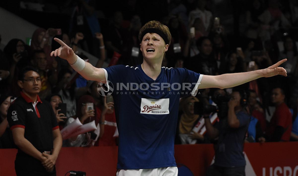 Berita bulutangkis: Anders Antonsen mengucapkan hal ini sebelum bertemu Jonatan Christie di perempatfinal Hong Kong Open 2019.