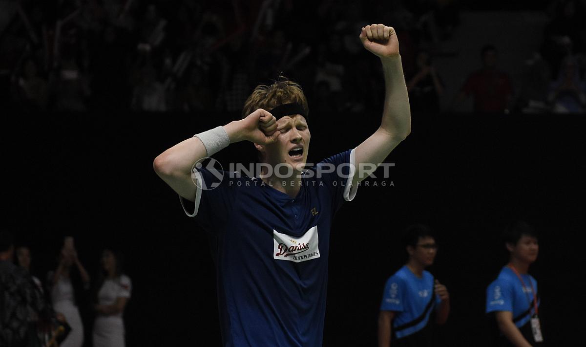 Pebulutangkis Denmark, Anders Antonsen.