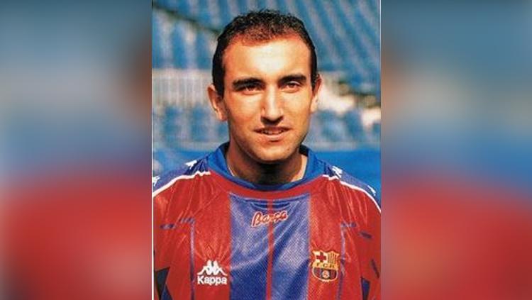 Abelardo Fernandez saat bersaragam Barcelona Copyright: Istimewa