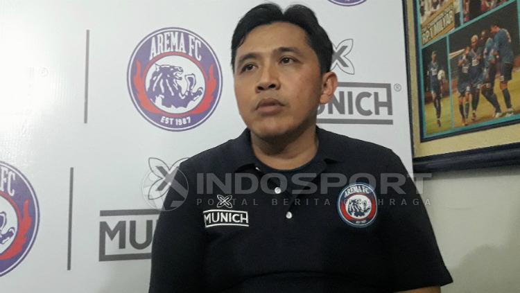 Media Officer Arema FC, Sudarmaji.