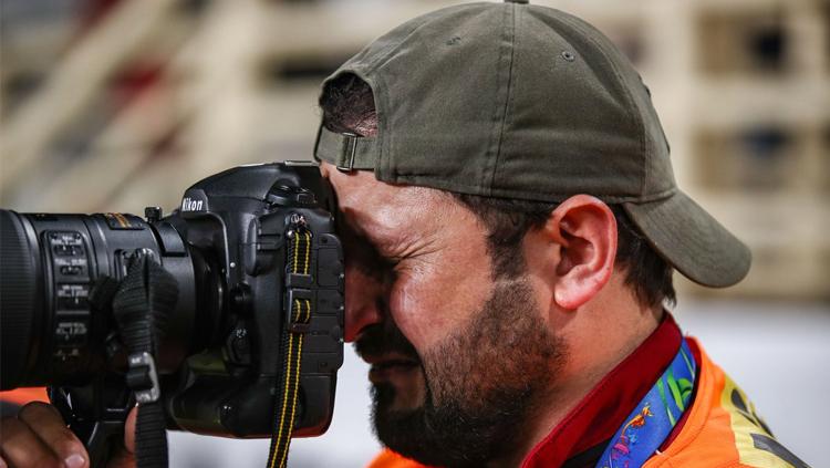 Fotografer Iraq Menangis karena Iraq tersingkir dari Asian Cup Copyright: Twitter/@Football__Tweet