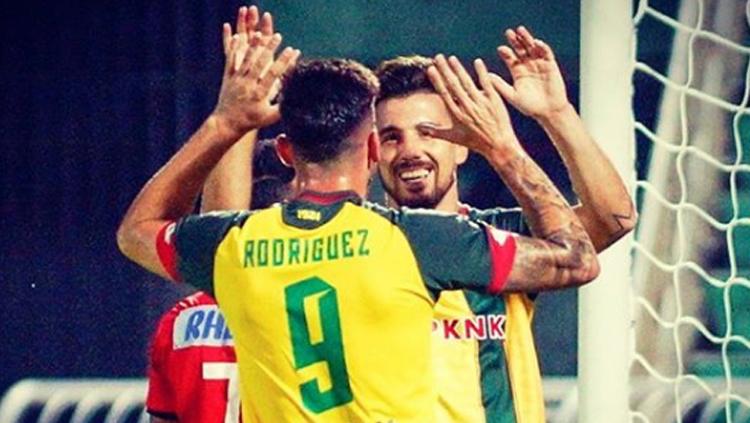 Klub Liga 1 bisa mulai melirik eks striker Mitra Kukar, Fernando Rodriguez, setelah dilepas sepaket dengan Jonathan Bauman dari Kedah FA. - INDOSPORT