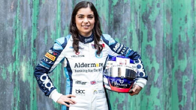 Pembalap W Series yang memiliki segudang prestasi, Jamie Chadwick.