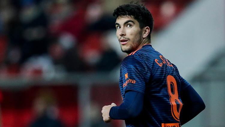 Carlos Soler, gelandang serang Valencia.