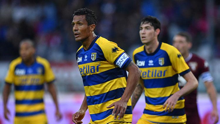 Bruno Alves, saat sedang bermain bagi klubnya, Parma. Copyright: INDOSPORT