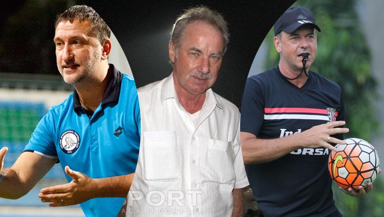 Jorg Steinebrunner, Hans-Peter Schaller, dan Alfred Riedl
