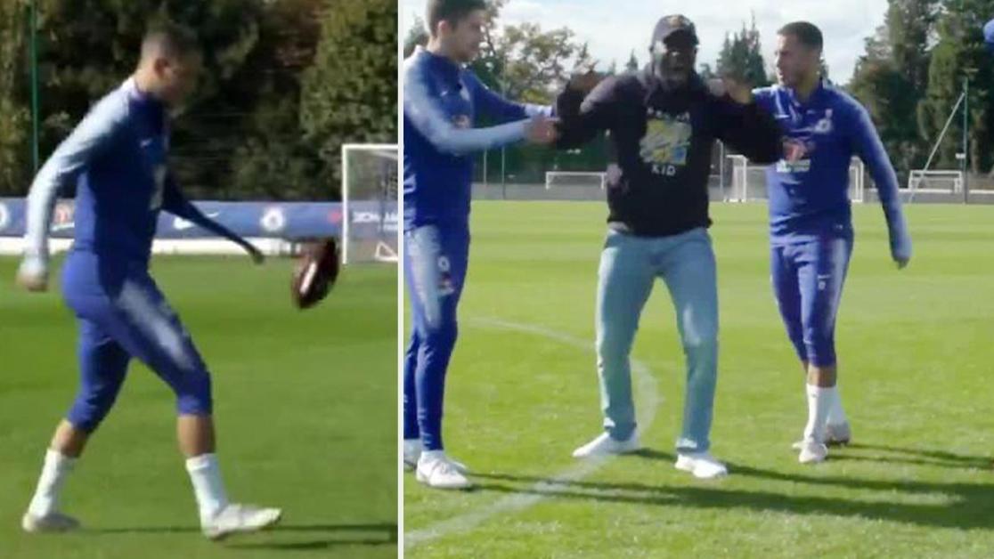 Eden Hazard Juggling