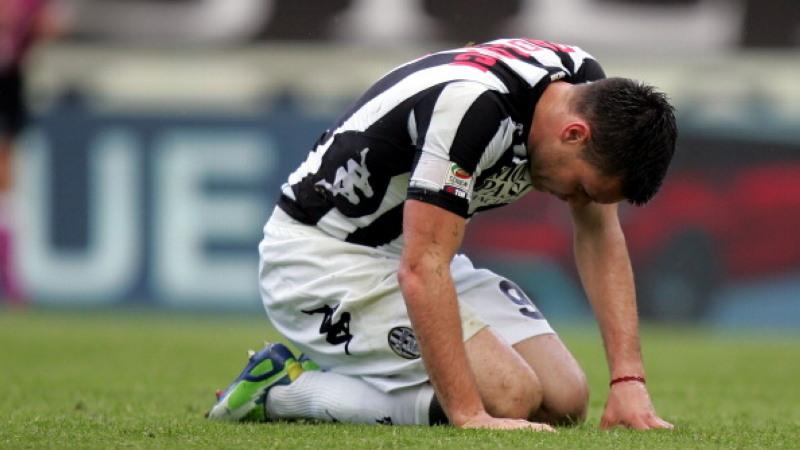 Michele Paolucci saat membela AC Siena.