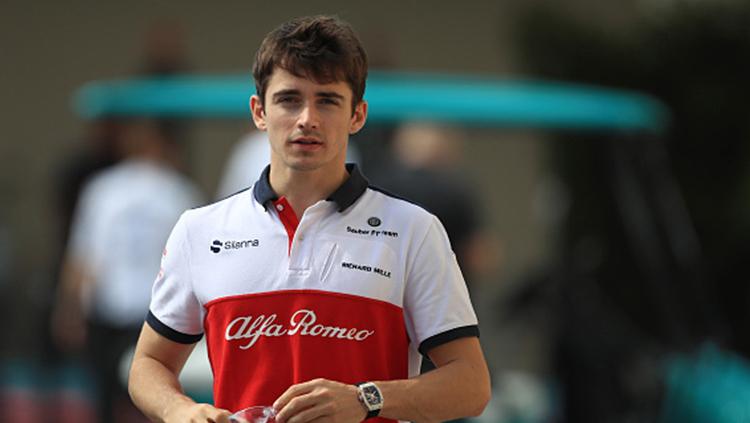 Charles Leclerc pembalap Formula 1 bersama tim Ferrari 2019