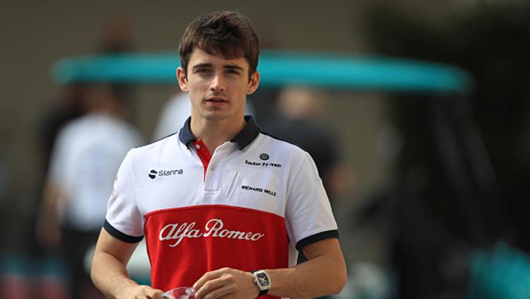 Charles Leclerc pembalap Formula 1 bersama tim Ferrari 2019 - INDOSPORT