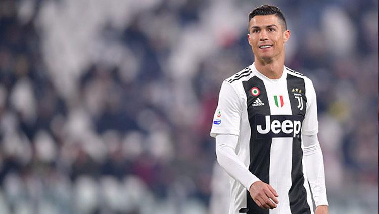Cristiano Ronaldo, megabintang Juventus.