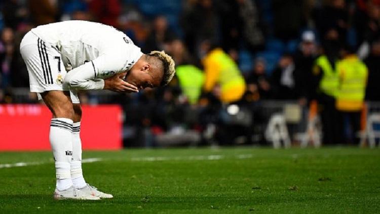 Mariano Diaz tampil di laga Real Madrid vs Alaves. Copyright: Twitter @OptaJose