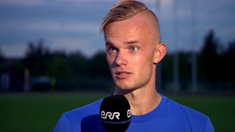Striker Timnas Estonia Tristan Koskor