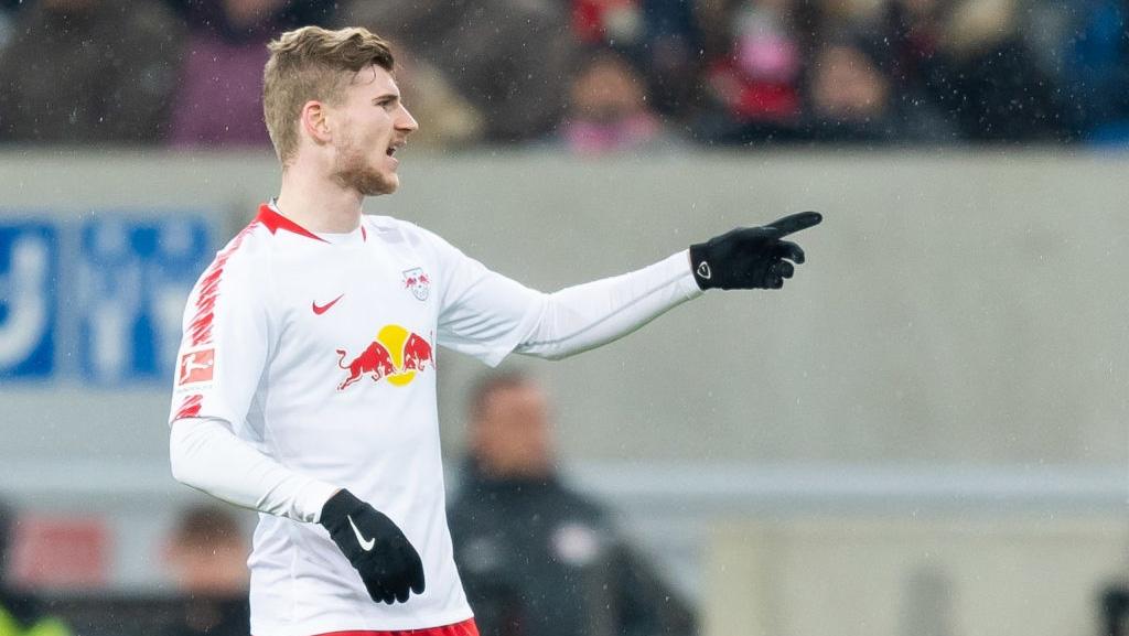 Timo Werner pemain (RB Leipzig). Copyright: Indosport.com