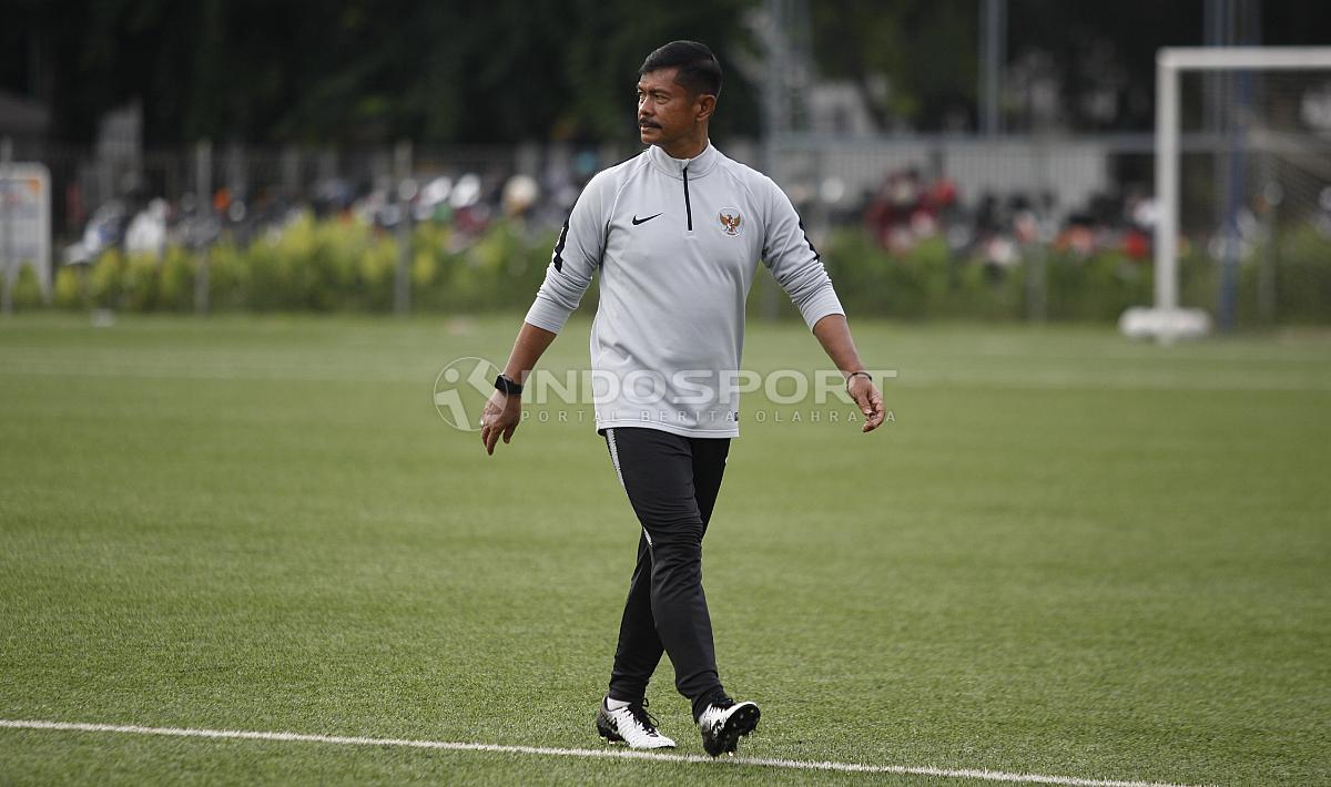 Pelatih Timnas U-22, Indra Sjafri.