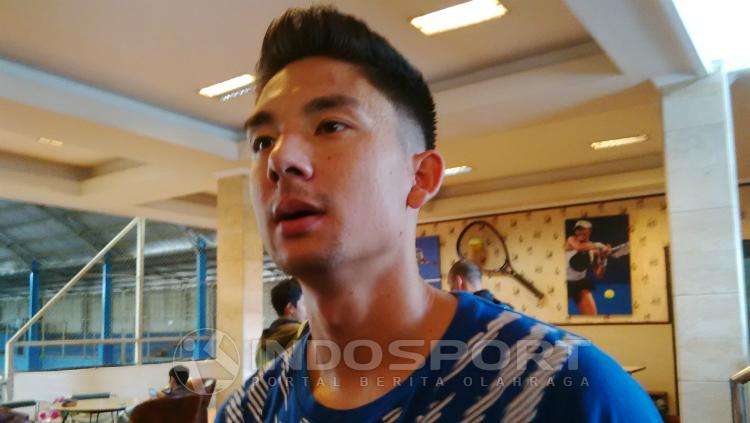 Gelandang Persib Bandung, Kim Jeffrey Kurniawan.