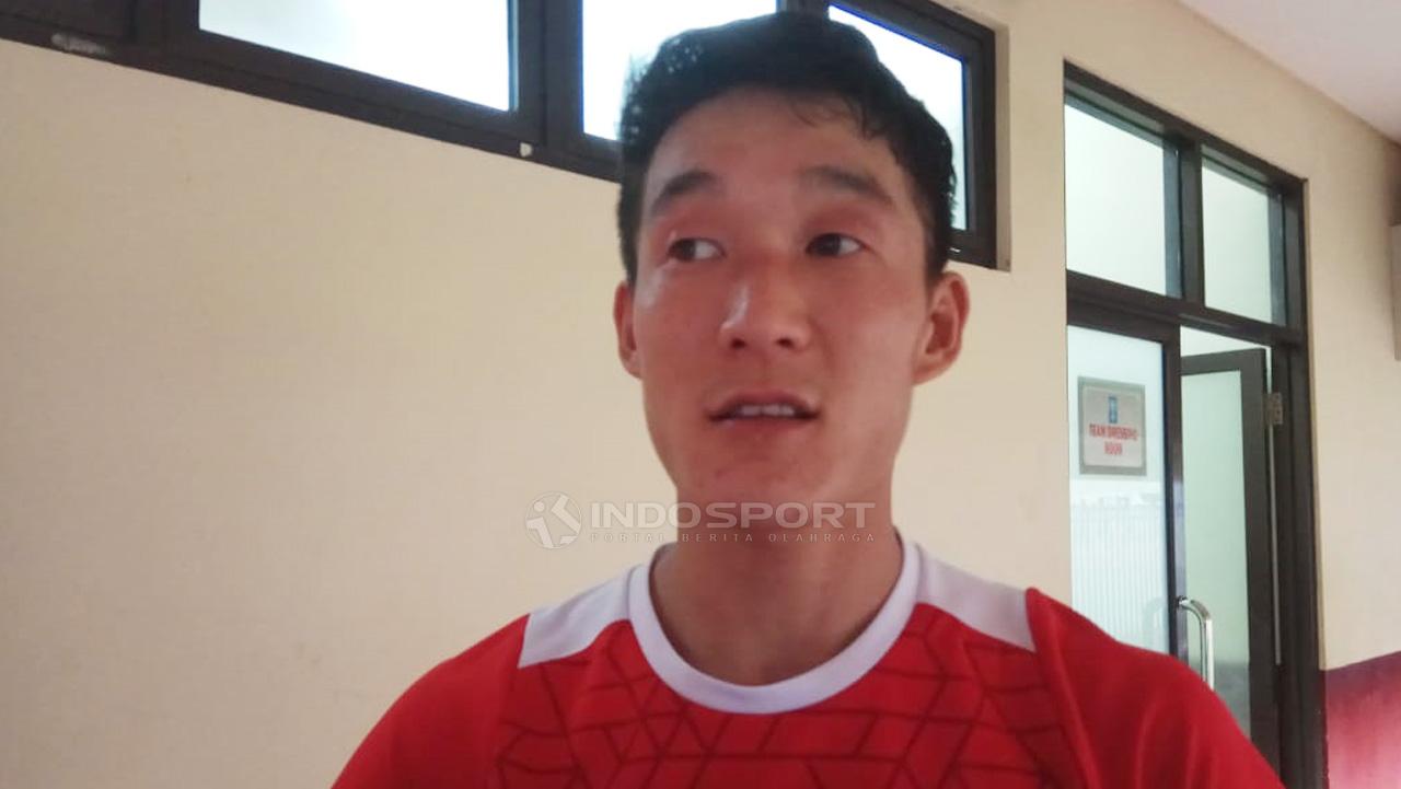 Gelandang klub Liga 1 Arema FC asal Korea Selatan, Oh In-Kyun.