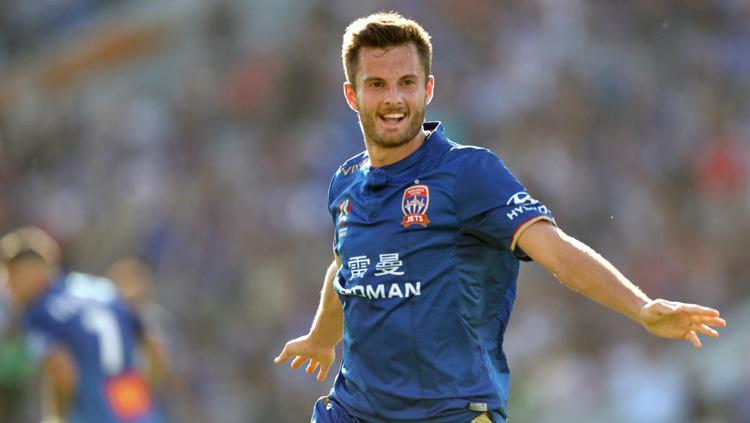 Pemain asal Inggris Newcastle United Jets Kaine Sheppard Copyright: Istimewa