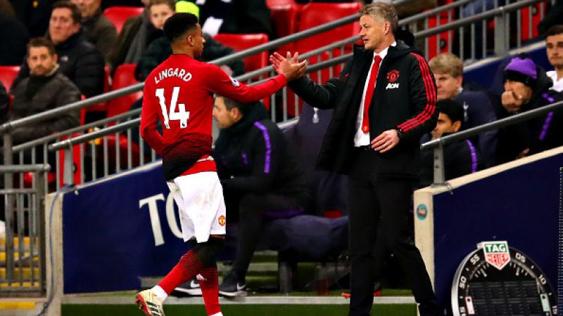 Ole Gunnar Solskjaer dan Jesse Lingard Copyright: INDOSPORT