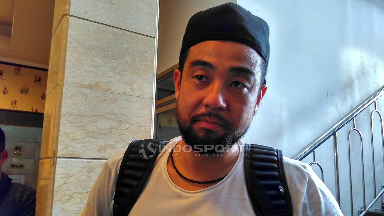 Pemain asing asal Jepang, Kunihiro Yamashita seusai berlatih dengan Persib.