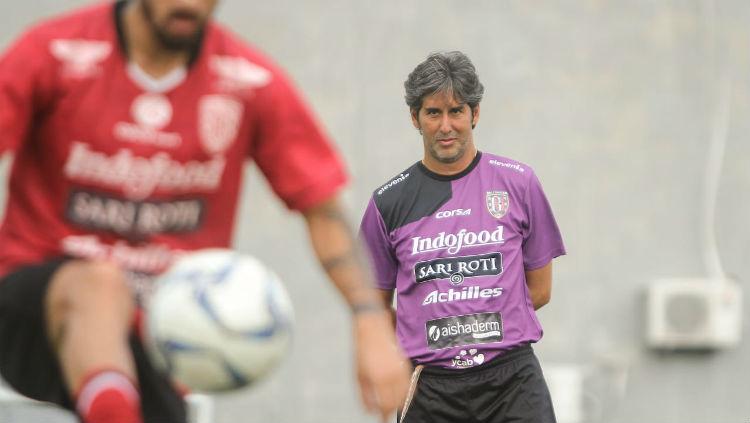 Stefano Cugurra Teco, pelatih klub Liga 1 2019, Bali United.
