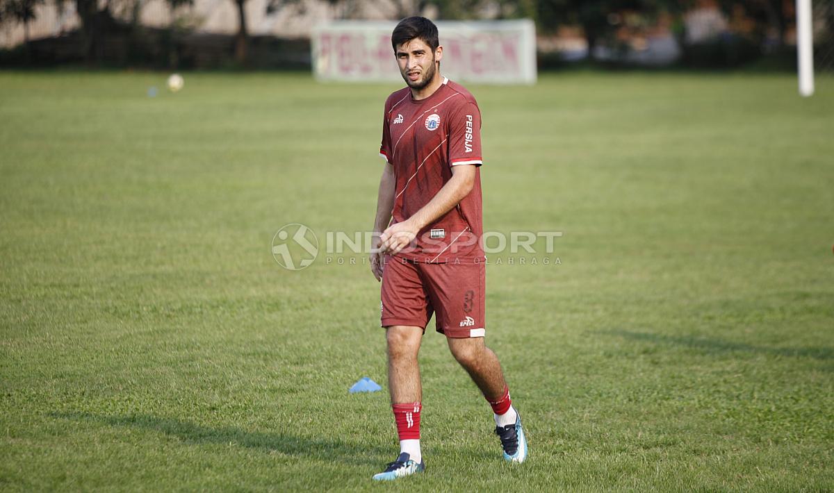 Gelandang anyar Persija, Jahongir Abdumuminov.