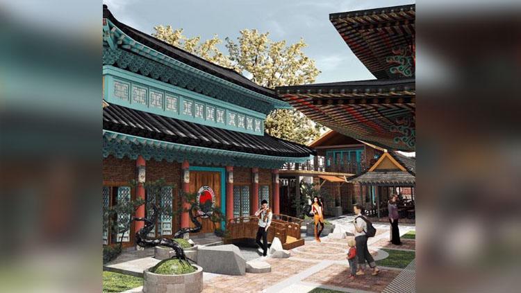 Kampung Korea Di Bandung Copyright: Istimewa