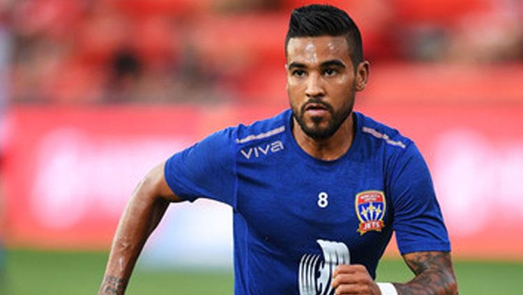 Ronald Vargas pemain Newcastle Jets Copyright: Istimewa