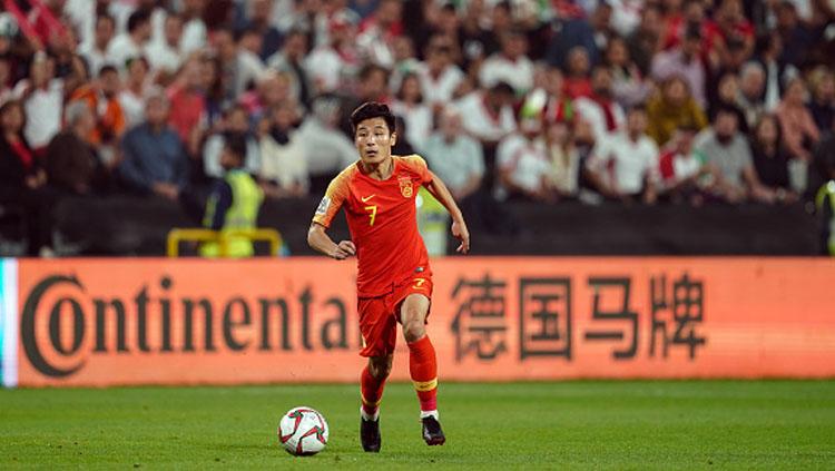 Wu Lei, striker Timnas China milik Espanyol. Copyright: INDOSPORT