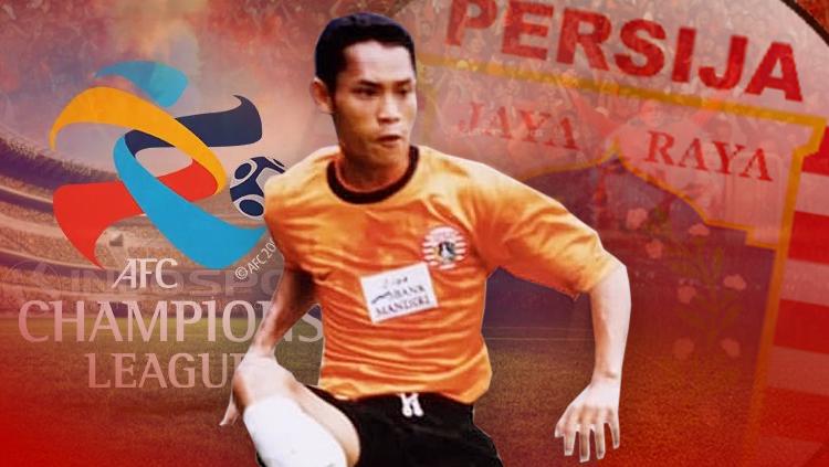 Pemain Persija yang sempat rasakan tampil di Liga Champions Asia 2002, diantaranya Anang Maruf - INDOSPORT
