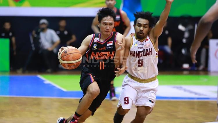 Laga basket IBL Indonesia,NSH vs Hang Tuah.