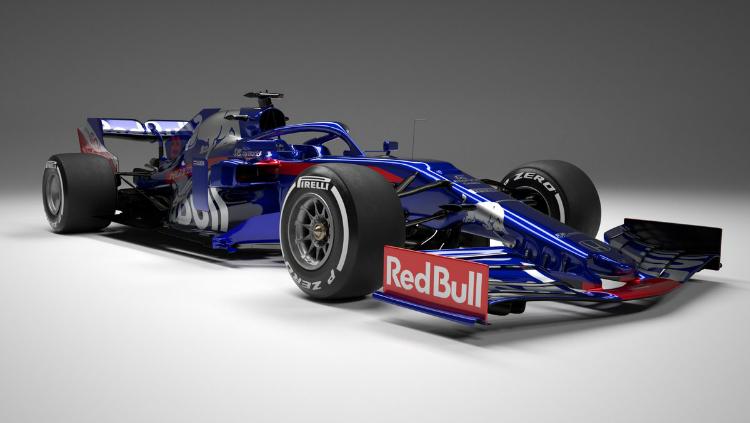 Mobil baru Toro Rosso untuk musim balap Formula 1 2019.
