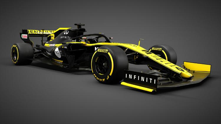 Tim Renault resmi akan segera memamerkan mobil anyar untuk balapan Formula 1 2020 mereka pada awal Febuari mendatang. - INDOSPORT