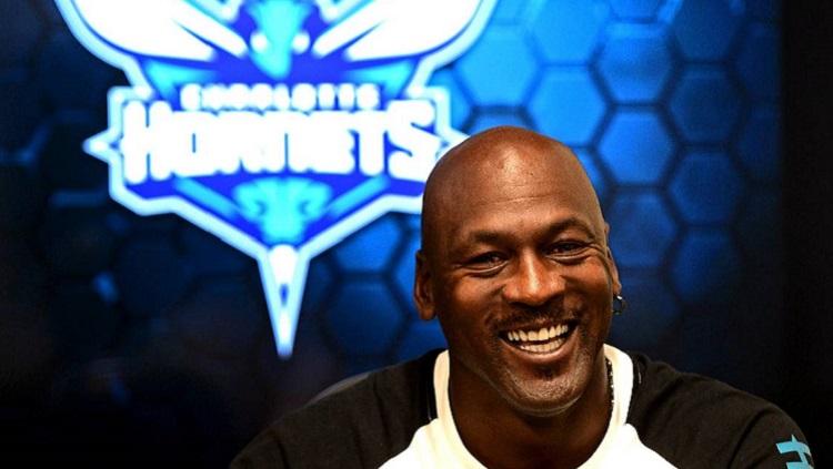 Legenda NBA, Michael Jordan yang merupakan pemilik dari Charlotte Hornets. - INDOSPORT