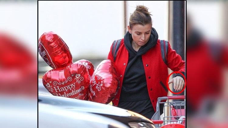 Coleen Rooney, istri dari Wayne Rooney.