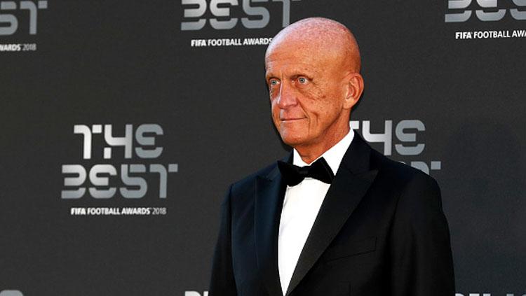 Kepala wasit FIFA, Pierluigi Collina, mengaku pengadil lapangan yang ditugaskan dalam Piala Dunia 2022 akan lebih tegas dan adil. - INDOSPORT