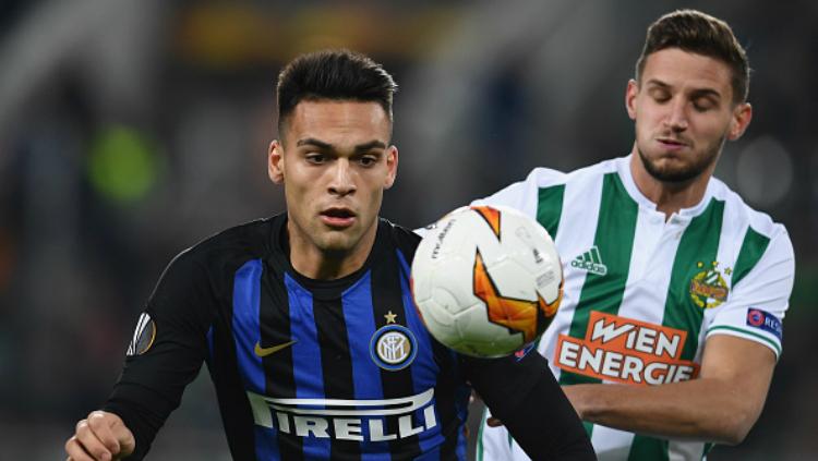 Pertandingan Liga Europa, Rapid Wina vs Inter Milan