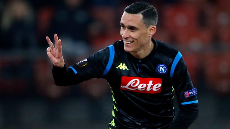 Klub Serie A Liga Italia, Napoli, dikabarkan bakal menjadikan Jose Callejon sebagai objek tukar guling dengan klub Liga China, Dalian Yifang. - INDOSPORT