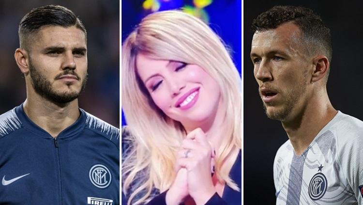 Gara-gara Wanda Nara hubungan Icardi dan Perisic memburuk Copyright: Sport Bible