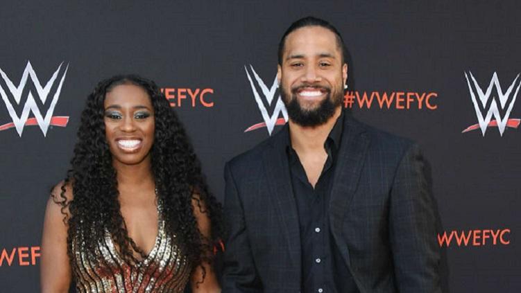 Jimmy Uso dan istrinya Naomi, keduanya adalah bintang WWE Copyright: Complex
