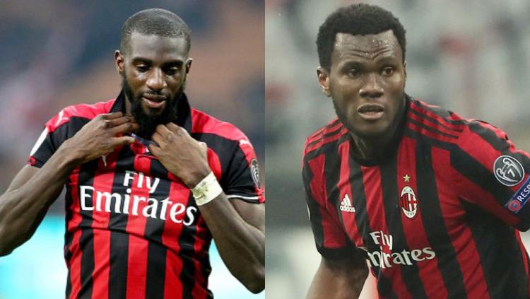 Pemain AC Milan, Bakayoko, Kessie Copyright: Kolase Getty Images