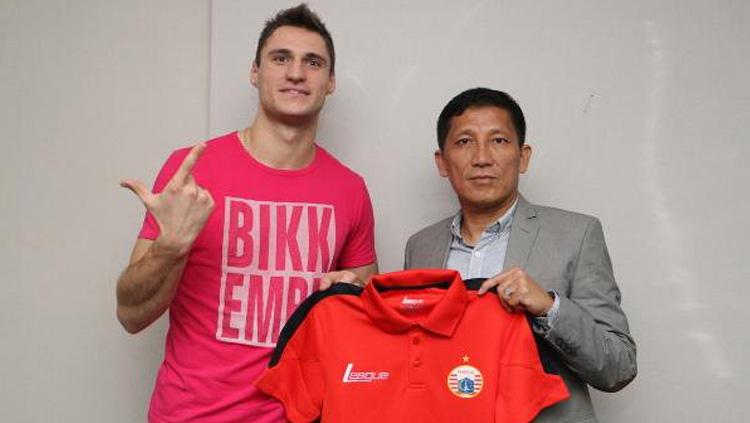 Mantan Pemain Persija Jakarta, Evgeni Kabaev.
