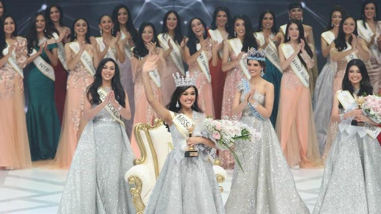 Pemenang Miss Indonesia 2019, Princess Megonondo. - INDOSPORT