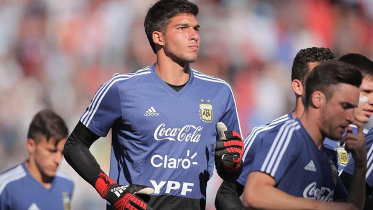 Joaquin Blazquez, kiper muda asal Argentina.