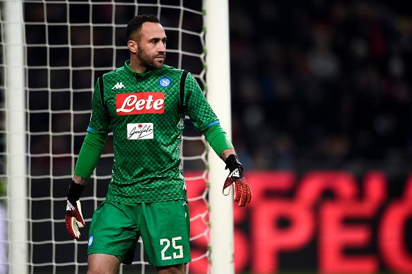 David Ospina, kiper Napoli yang dipinjam dari Arsenal. Copyright: INDOSPORT