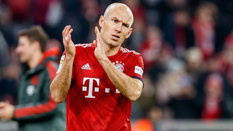 Arjen Robben, gelandang serang Bayern Munchen. Copyright: GettyImages