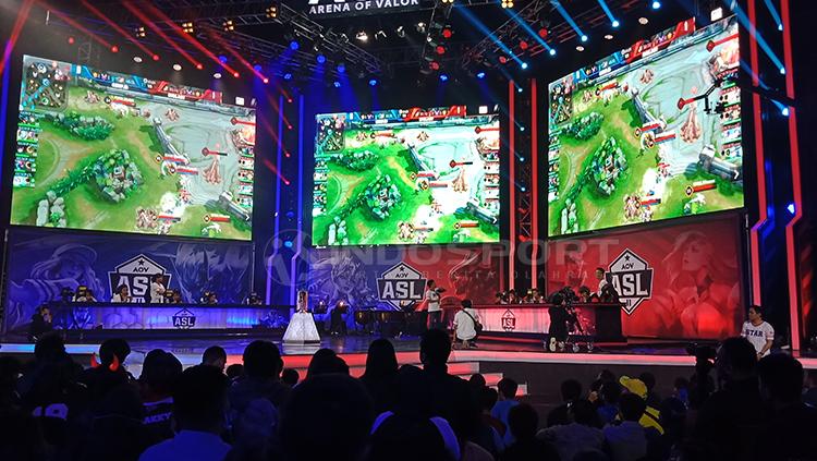 AOV Star League Season 2 sukses digelar dengan meriah di Tennis Indoor Senayan - INDOSPORT