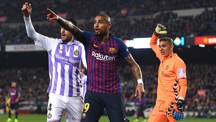 Boateng saat laga melawan Real Valladolid Copyright: Goal.com