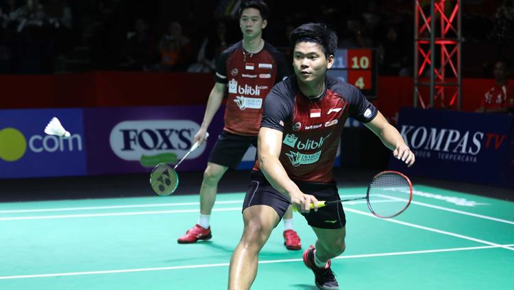 Kevin/Praveen pastikan kemenangan PB Djarum atas Jatim United - INDOSPORT