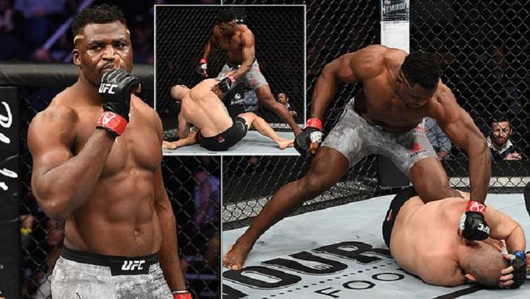Francis Ngannou kalahkan Velasquez hanya 26 detik - INDOSPORT
